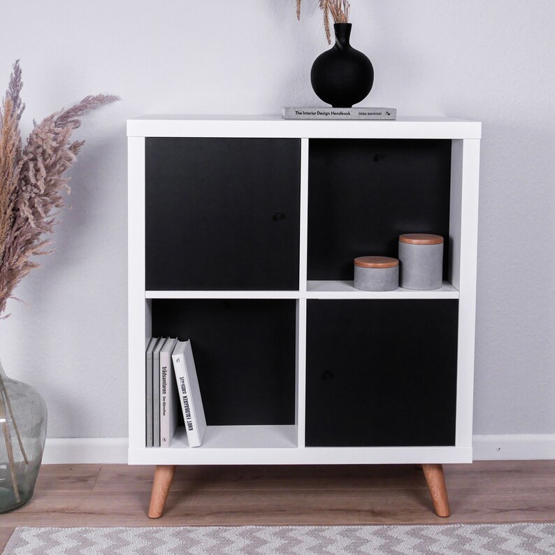 Ikea Kallax Door or Back Panel in Black Insert Also Etsy
