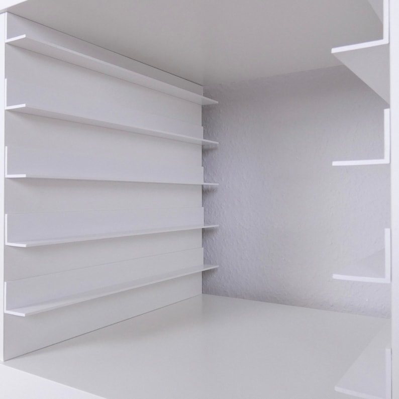 Ikea Kallax Insert Rail System With Trofast Sorting Boxes Etsy