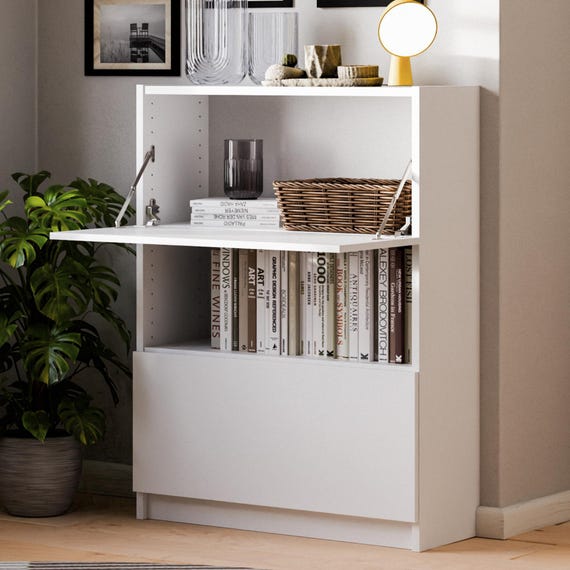 Door for IKEA Billy Bookcase - 80 X 30 Cm, White or Oak, Privacy