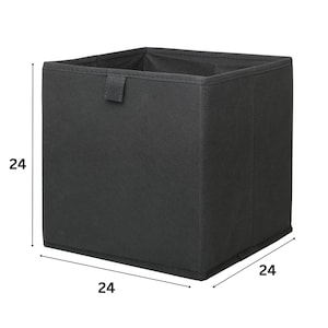 Boîte de rangement pour boîte en tissu pliable Ikea Billy Regal image 7