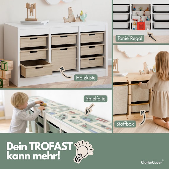 Box for IKEA Trofast Shelf, Large Fabric Box 30 X 40 X 42 Cm