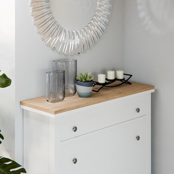 Wooden Plate for IKEA Hemnes Shoe Cabinet, Suitable for Version