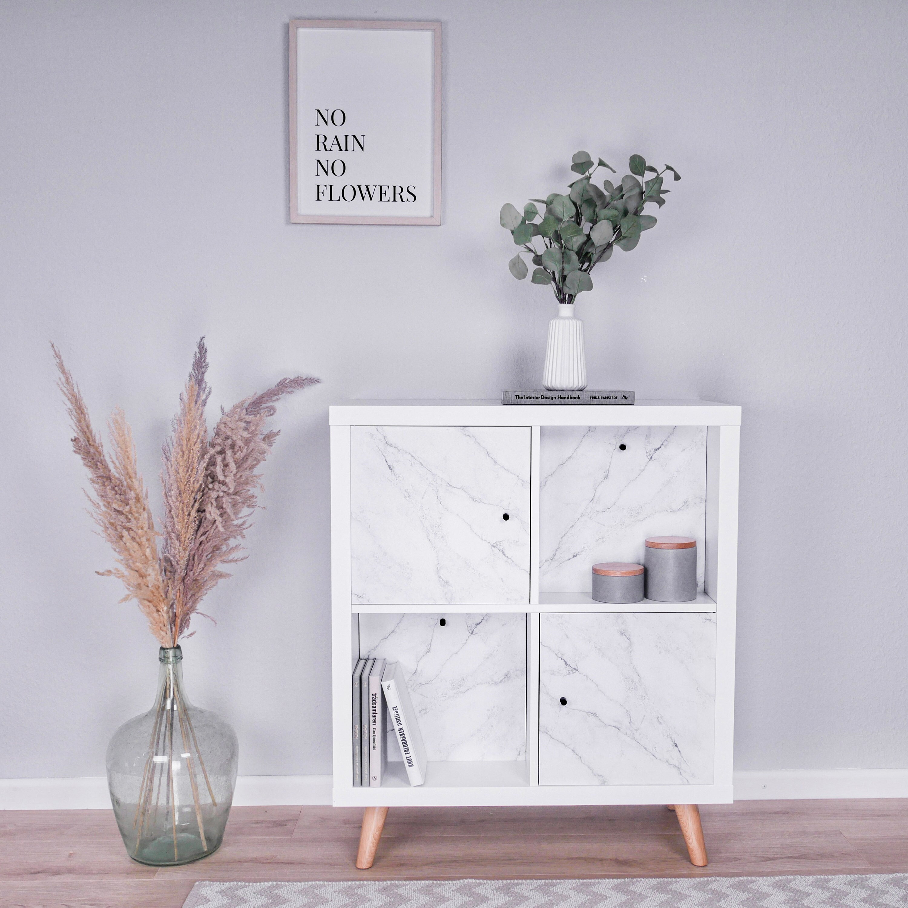 Ikea Kallax Door or Back Panel in Marble Look Insert Also Etsy UK