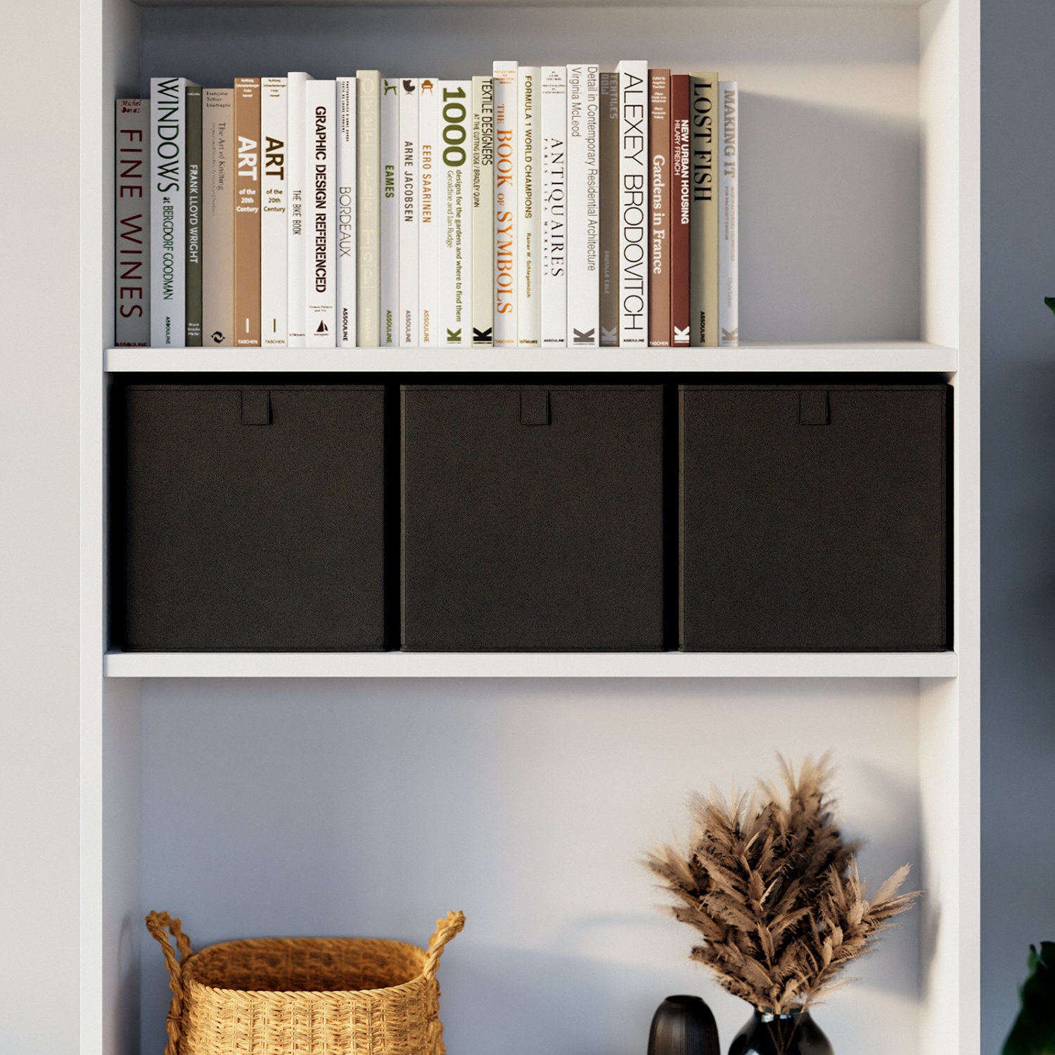 Storage Box for Ikea Billy Regal Foldable Fabric Box Etsy