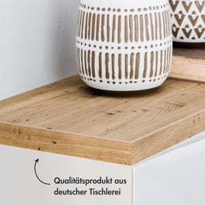 Wooden panel for Ikea Trones 1, 2 or 3 side by side - oak - top panel, wooden board for shoe cabinet image 11