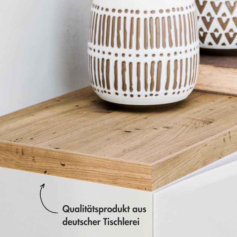 Wooden panel for Ikea Trones 1, 2 or 3 side by side - oak - top panel, wooden board for shoe cabinet image 11