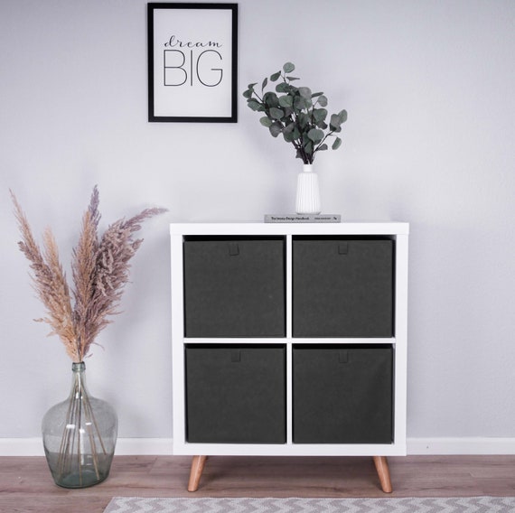 Ikea Kallax Box Foldable Fabric Box for Cube Shelf With Ikea Kallax Box Foldable Fabric Box for Cube Shelf With