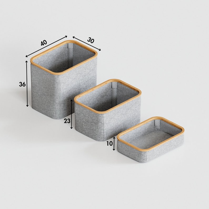 Box für IKEA Trofast Regal ideal für Spielzeug-Aufbewahrung im Kinderzimmer oder als Kiste und Korb für Wäsche