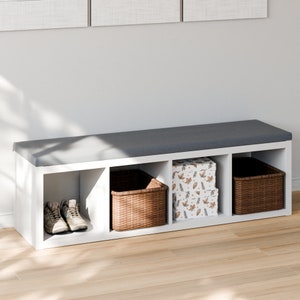 Sitzauflage für 4er Kallax Regal von Ikea Auflage Polsterung Sitzkissen Kissen