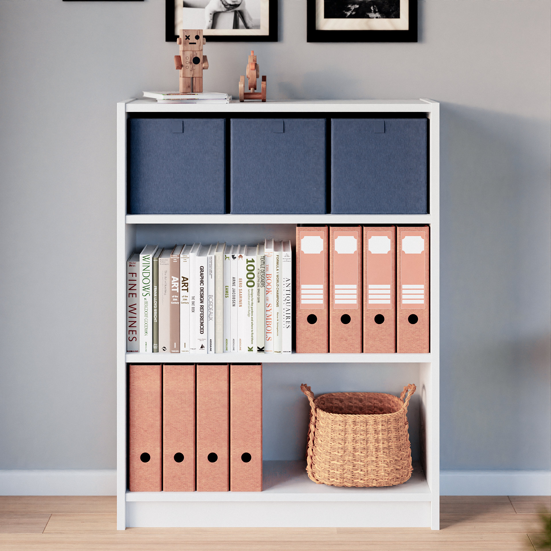 File Folder for IKEA Billy Shelf, Shortened Folder for Bookshelves
