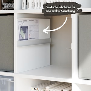 Kallax Schienen Für Trofast Boxen - 33x33cm, 6-tlg., Holz