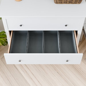 Organizer für IKEA Hemnes Kommode zur Organisation von Kleidung passende Boxen zur Unterteilung der Schublade ideal als Wickelkommode