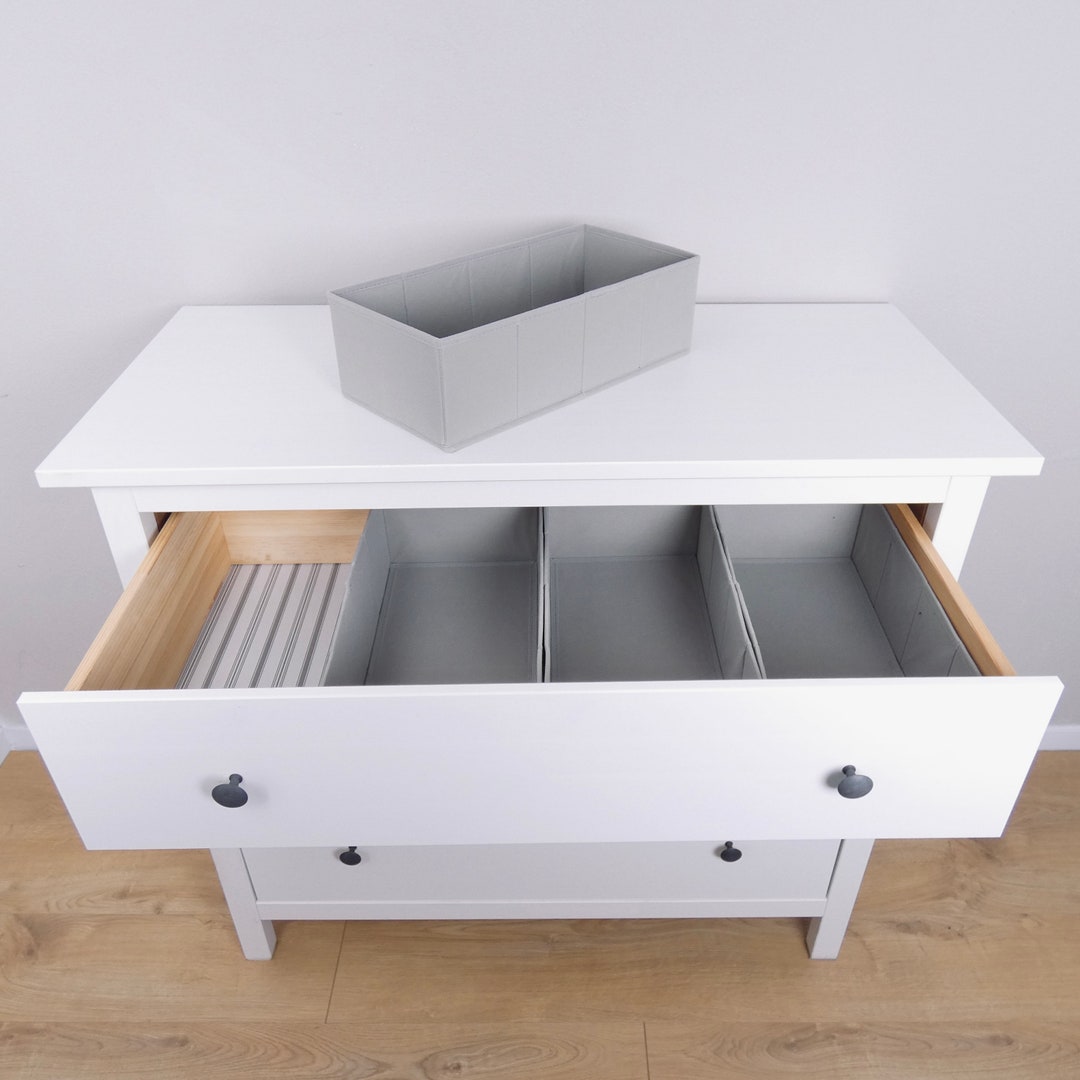 Set van 4 organizers voor IKEA Hemnes ladekast ladeboxen 42 x Etsy