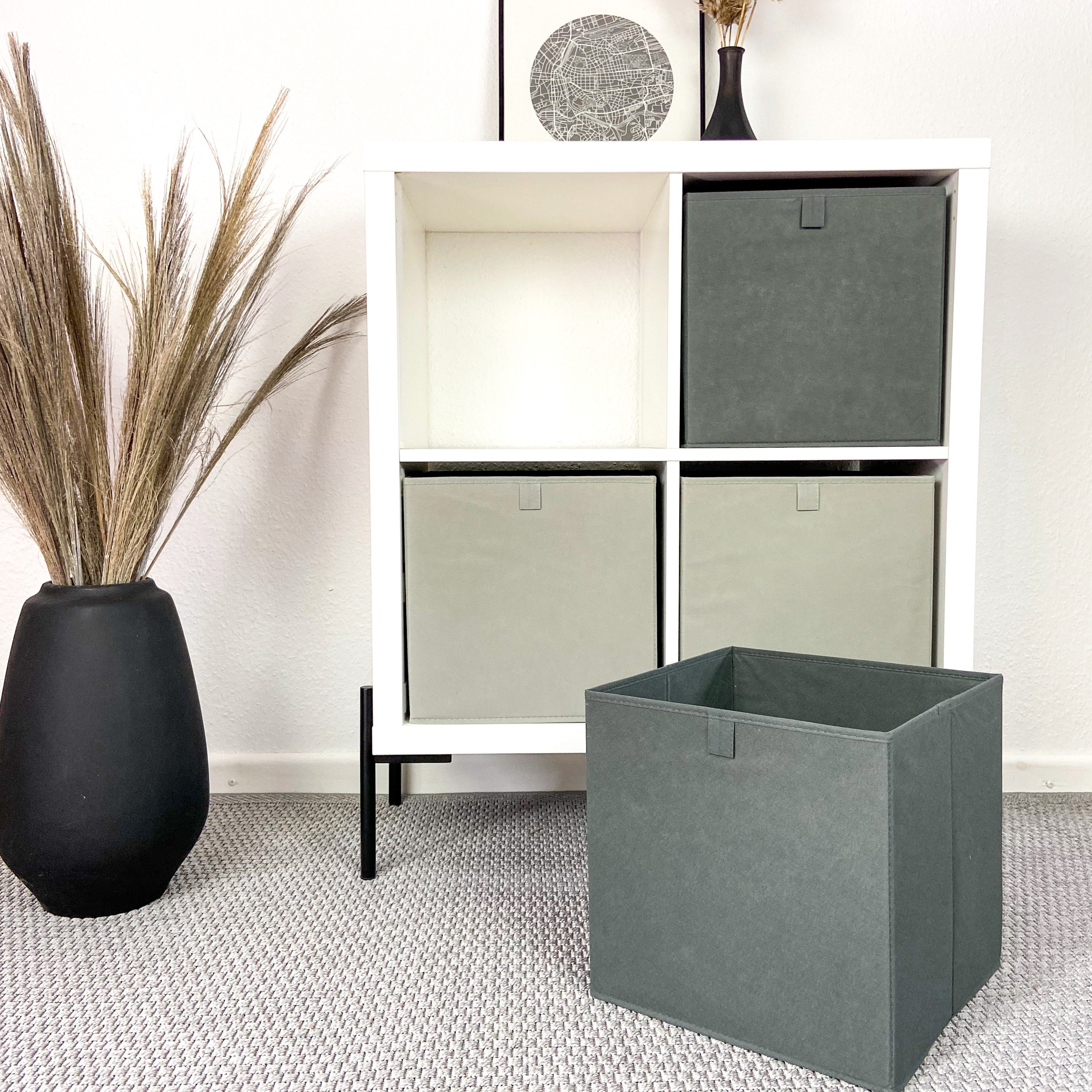 Storage box for IKEA Kallax different colors Etsy