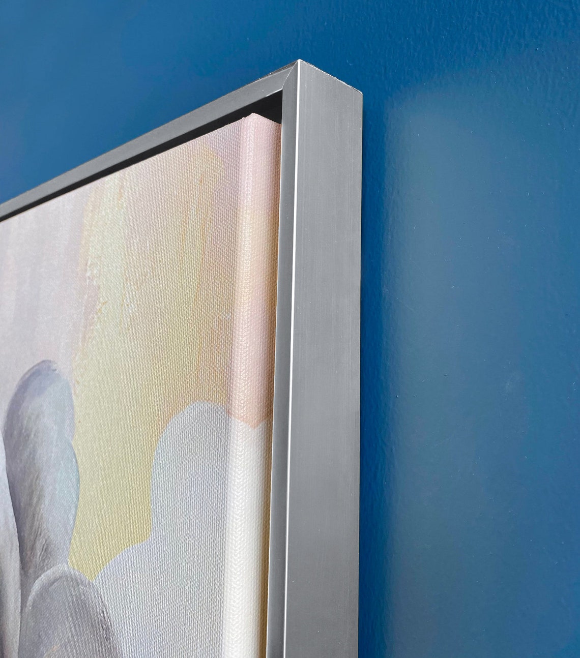 DIY Metal Floating Canvas Frame for Canvas Aluminum Canvas Etsy