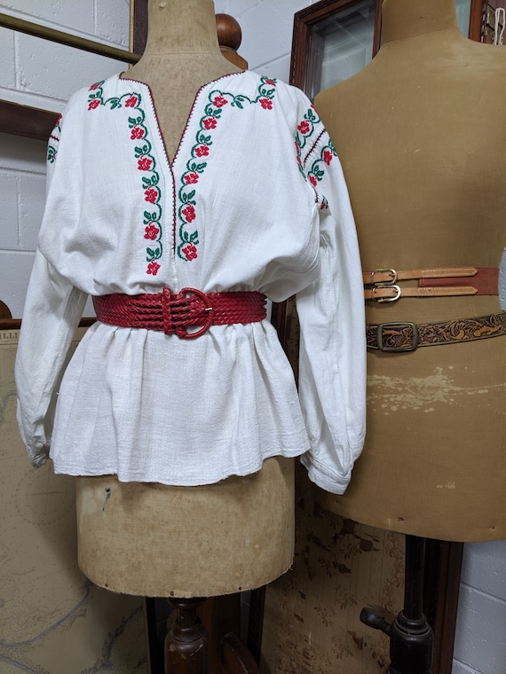 Hungarian Handmade Folk blouse