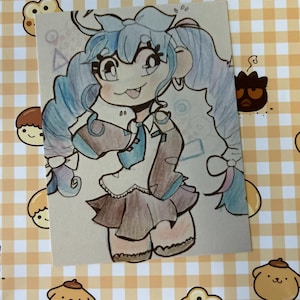 Hatsune miku art print