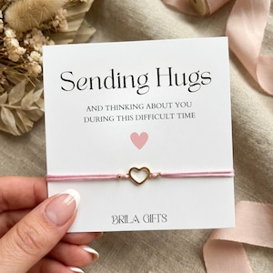 Sendings hugs, Thinking of you, Sympathy gift, Sympathy card, Support gift for friend, Difficult time, Rough times, Encouragement