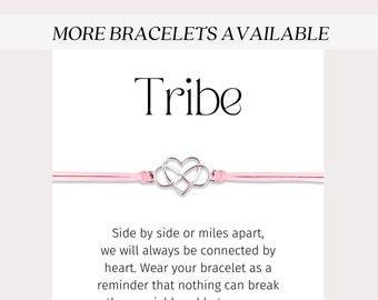 Tribe bracelet, Tribe gifts, Girls weekend, Girls trip, Friendship bracelets, Best friend bracelets, Tribe of women, Friendship gifts