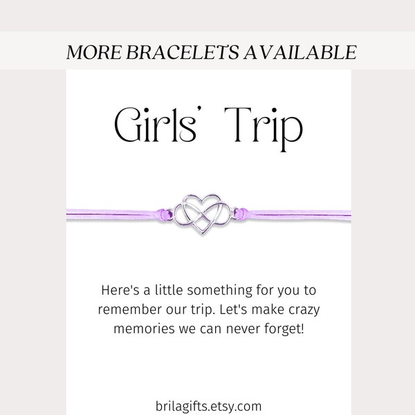 Girls trip, Girls trip gifts, Girls trip bracelets, Friendship bracelets, Girl trip gifts ideas, Girls weekend gifts, Girls weekend