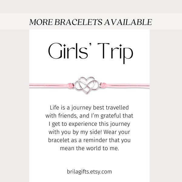 Girls trip, Girls trip gifts, Girls trip bracelets, Bracelet for women, Girl trip gifts ideas, Girls weekend gifts, Girls weekend