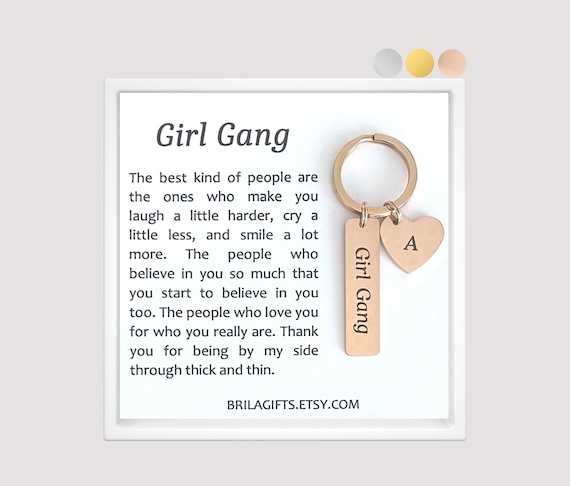 BrilaGifts Friendship Gift, Girl Gang, Gifts for Women, Coworker Gift, Group of Women, Best Friend Birthday Gift, Unique Gift, Personalized Gift