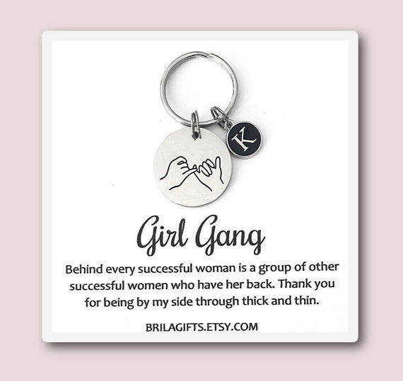 BrilaGifts Friendship Gift, Girl Gang, Gifts for Women, Coworker Gift, Group of Women, Best Friend Birthday Gift, Unique Gift, Personalized Gift