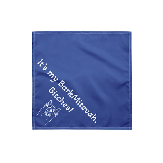 Bark Mitzvah Bandana - Dog birthday
