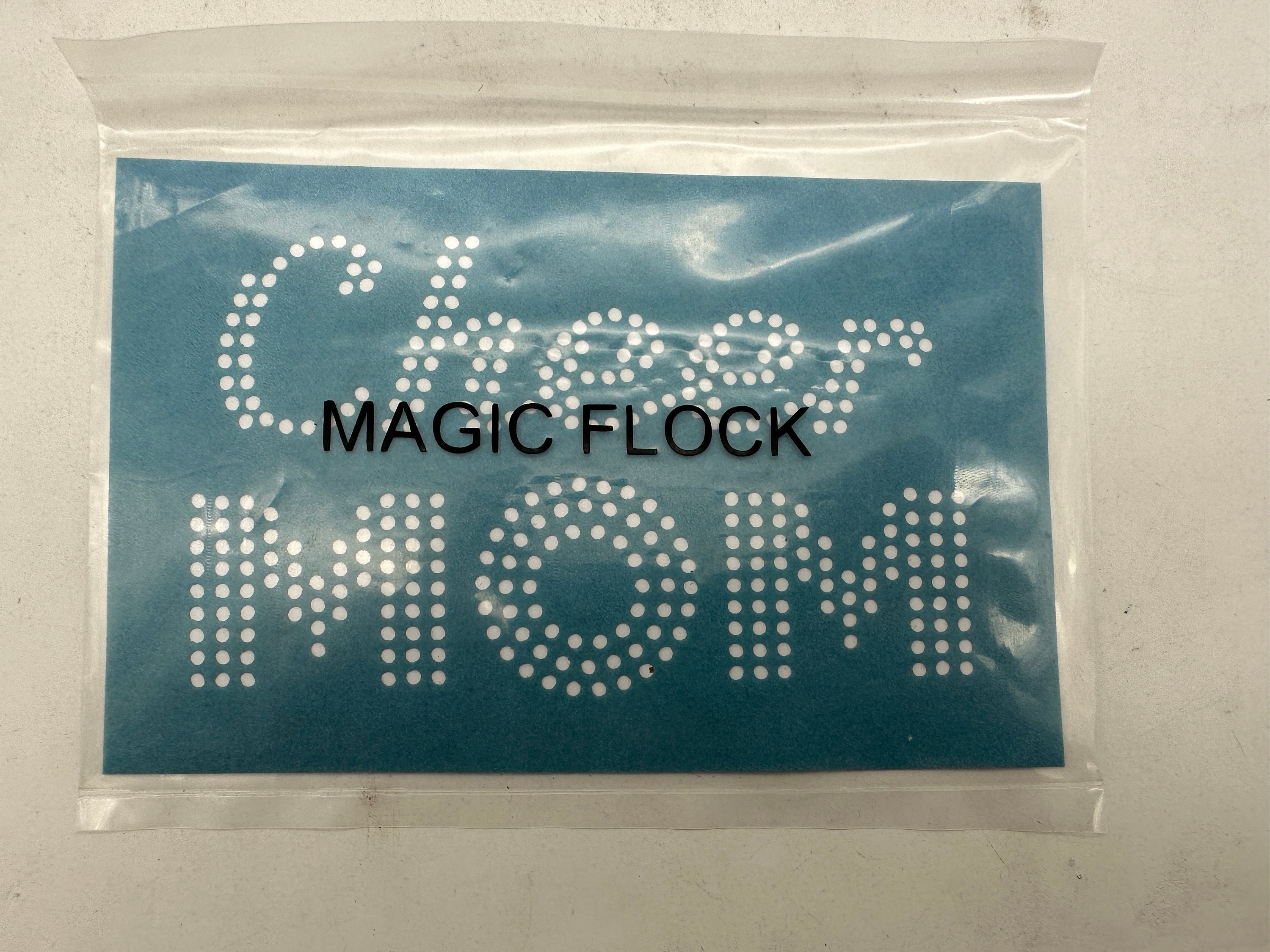 Rhinestone Template Material Flock Adhesive Stencil Flock Magic Sticky  Flock