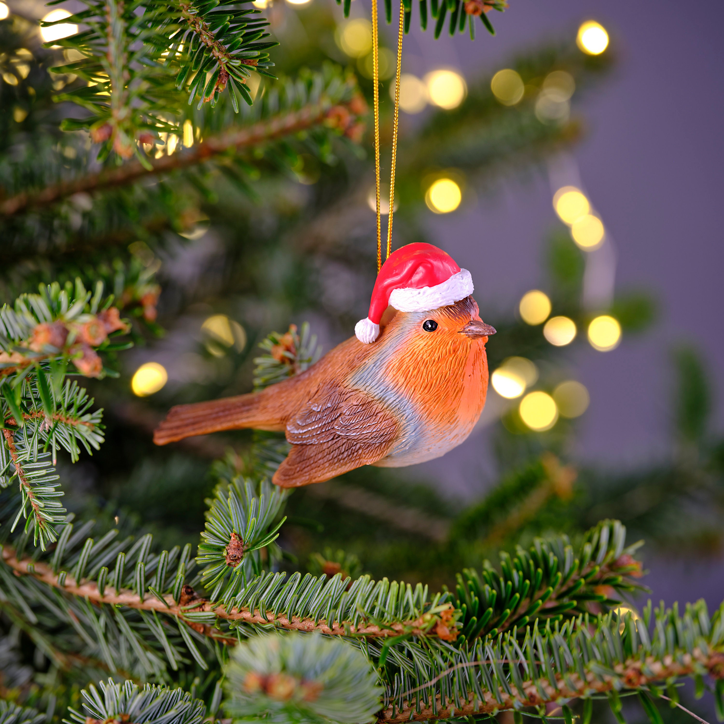 Robin red breast christmas tree decoration Clearance