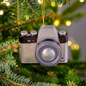 Novelty Camera/Retro Camera/Vintage Camera Christmas Tree Ornament/Decoration/Bauble - hanging decoration