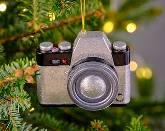 Novelty Camera/Retro Camera/Vintage Camera Christmas Tree Ornament/Decoration/Bauble - hanging decoration