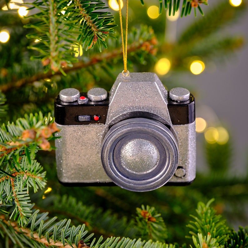 Camera Christmas Ornament  perfect for any photography lover image 0