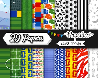 World Soccer 2026 Digital Paper Pack