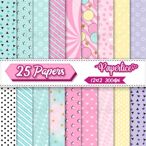Pop Digitalpapier