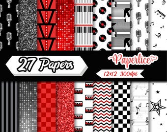 80s Pop Digital Paper Pack