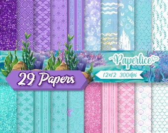 Mermaid Digital Paper