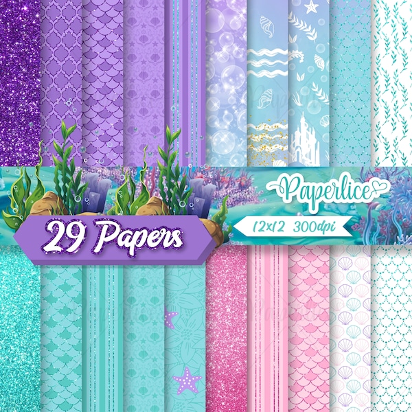 Mermaid Digital Paper