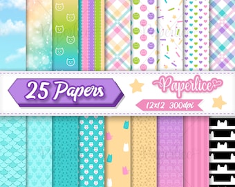 Doll House Digital Paper
