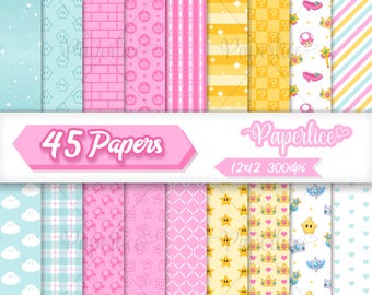 Galaxy Princess Digital Paper Pack