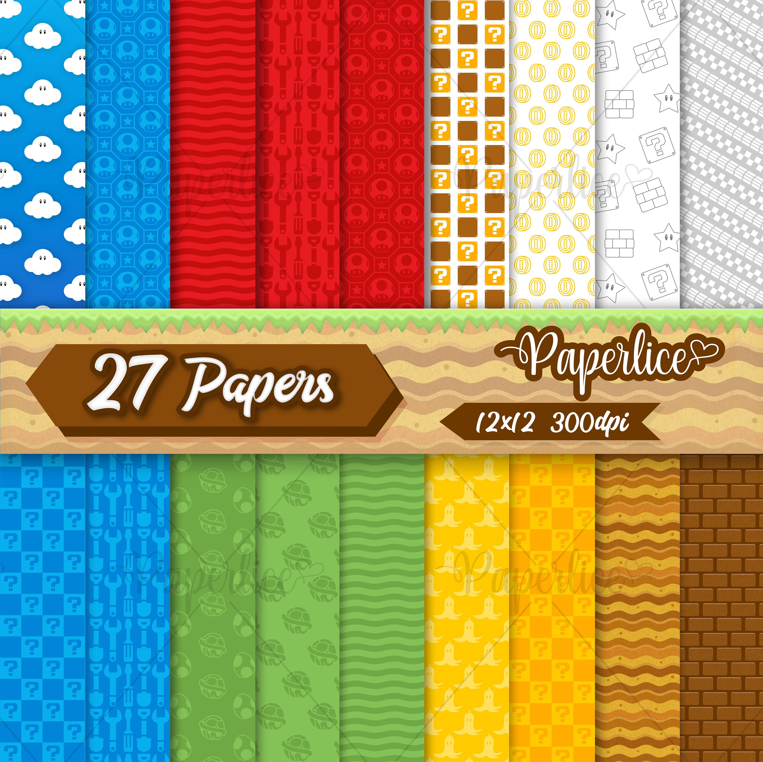 Mashroom World Digital Paper
