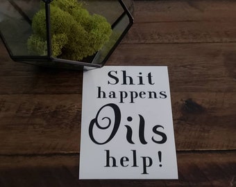 Essential Oil Decals/ Oily Mama Oily Stickers/ Aromatherapy Diffuser Decals/ Laptop Stickers/ Notebook Decal/ Sticker Networking/ Oil Meme