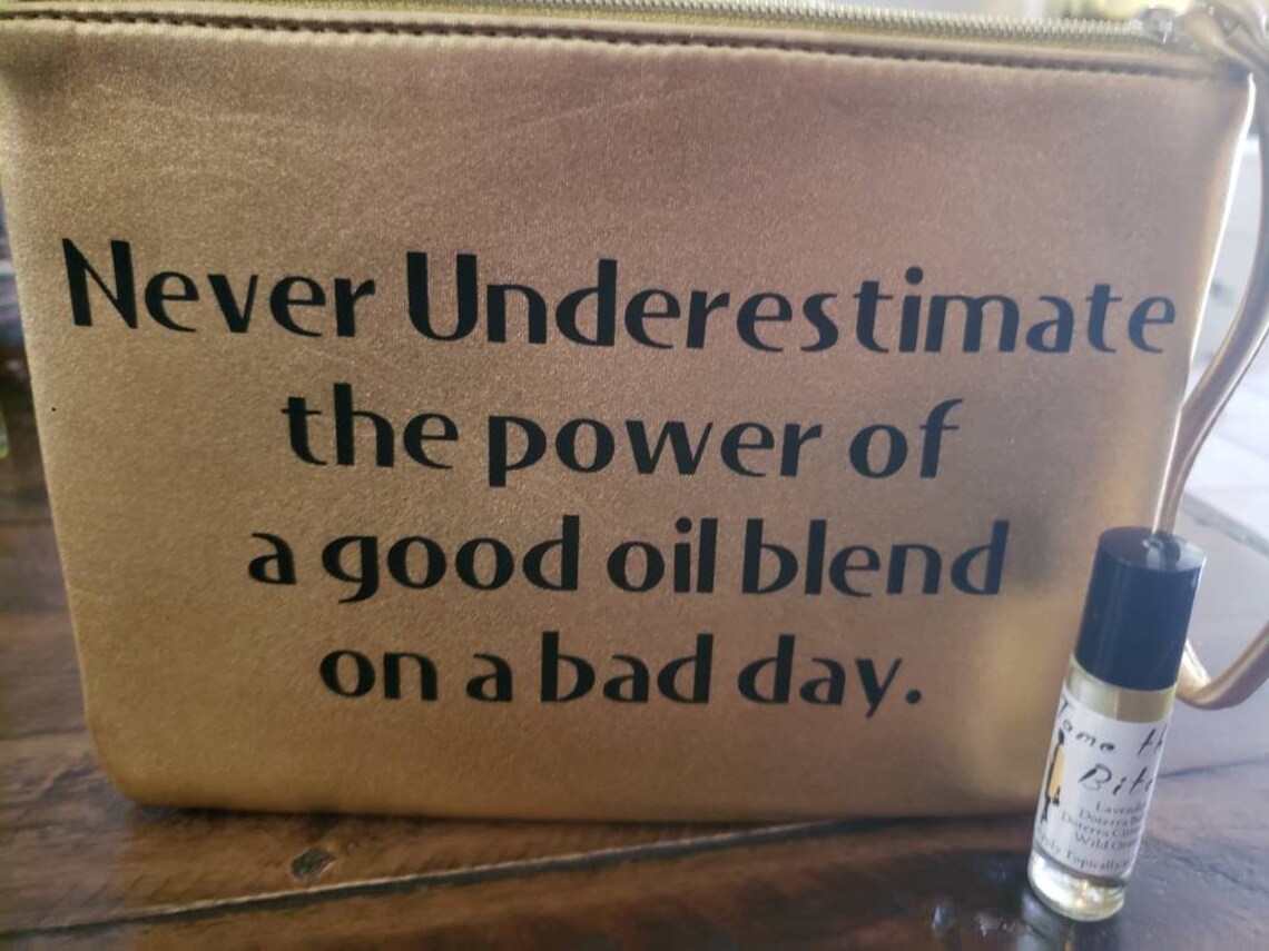 Essential Oil Travel Bag Essential Oil Decal Essential Oil Etsy UK