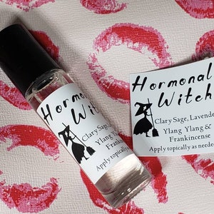 Hormonal Balancing Essential Oil Blend/ Monthly Cycle Roller Blend/ Period Relief/ PMS Care/ Gifts for Her/ Hormone Support/ Mood Control