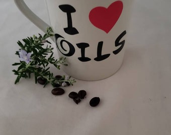 Essential Oil Mug/ Downline Gift/ Statement Mug/ Funny Mug/ Coffee or Tea Mug/ Essential Oil User Gift/ Oily Life Gift/ Oil Seller Mug/ Oils