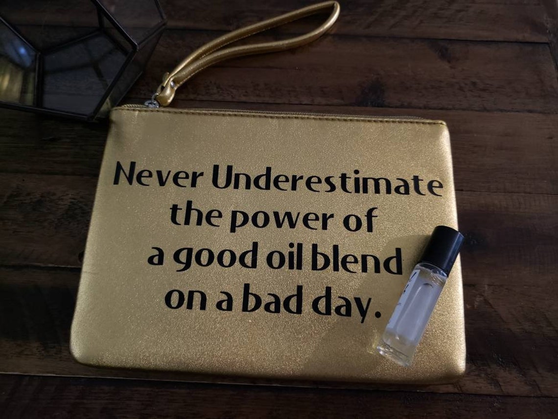 Essential Oil Travel Bag Essential Oil Decal Essential Oil Etsy UK