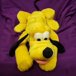 Disney Store Exclusive Core "Pluto Plush" 16 Inch Stuffed Animal Toy  - 2014