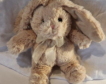 Fluffy Brown Bunny - Vintage Toy