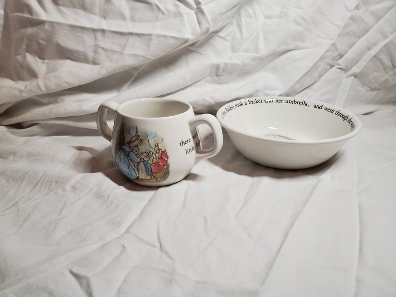 Wedgewood Peter Rabbit Child's Breakfast Set - Etsy