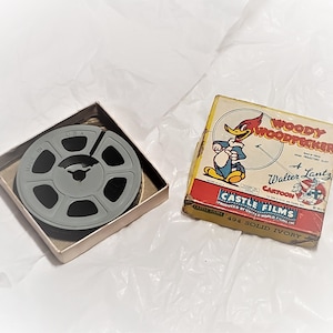 Vintage Celluloid Woody Woodpecker - 8mm Reel
